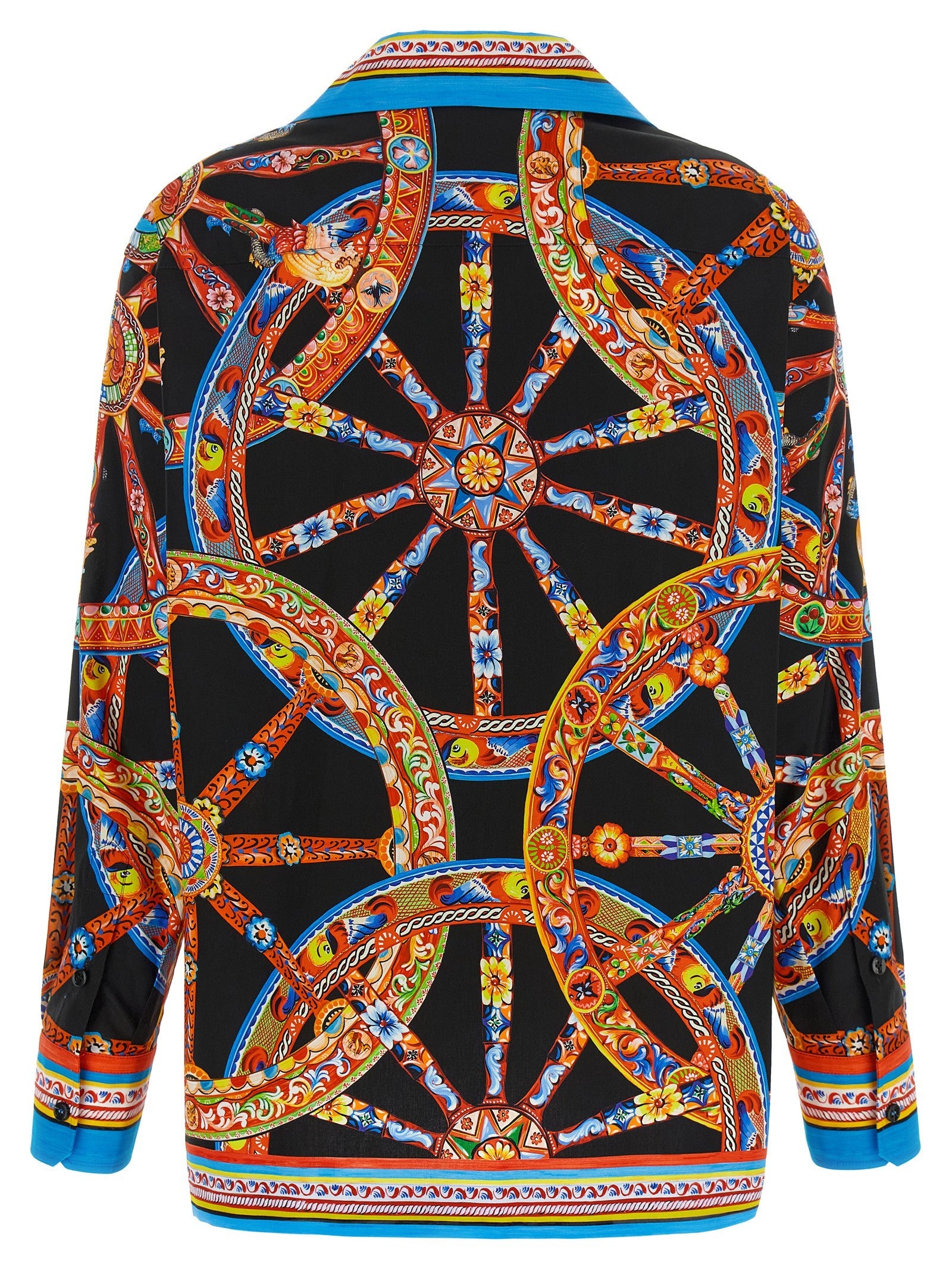 Dolce &amp; Gabbana Hawaii Shirt Gold