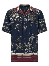 Dolce &amp; Gabbana Hawaii Shirt Blue
