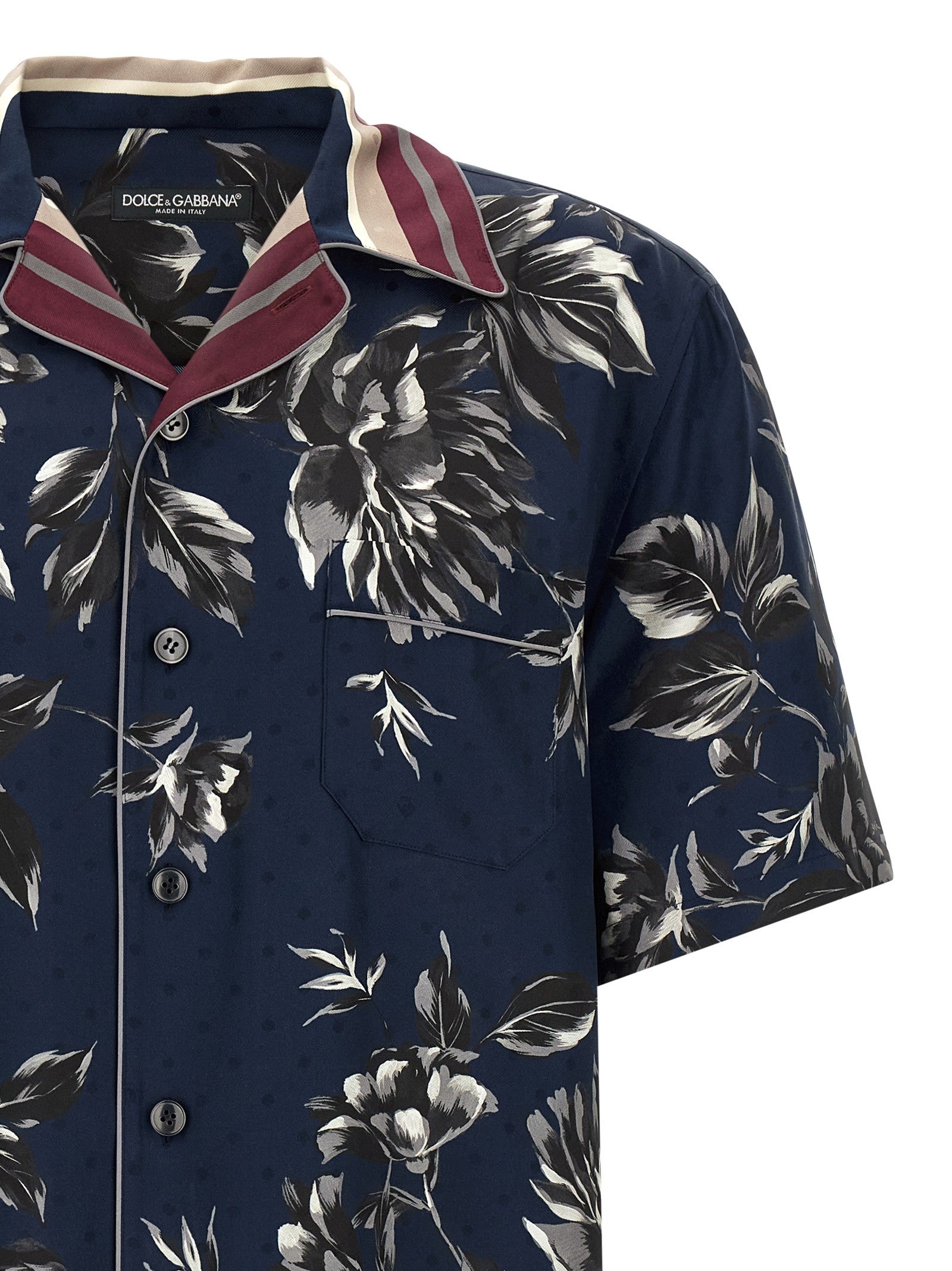 Dolce &amp; Gabbana Hawaii Shirt Blue