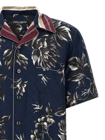 Dolce &amp; Gabbana Hawaii Shirt Blue