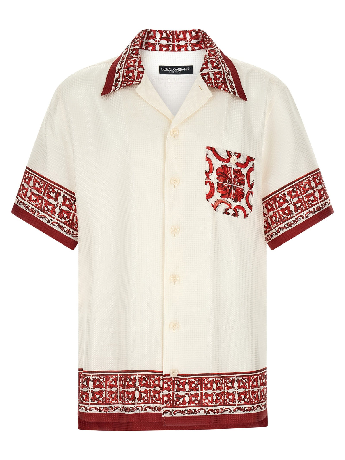 Dolce &amp; Gabbana Hawaii Shirt Red