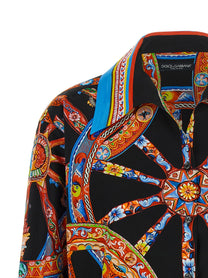 Dolce &amp; Gabbana Hawaii Shirt Gold
