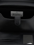 Vivienne Westwood Hazel Medium Shoulder Bag Black, view 4