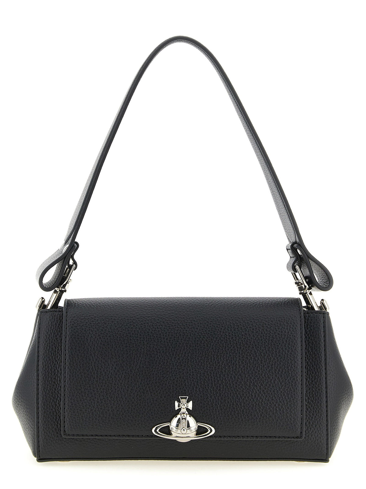 Vivienne Westwood Hazel Medium Shoulder Bag Black
