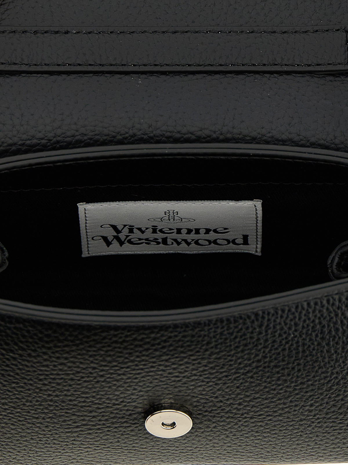 Vivienne Westwood Hazel Small Shoulder Bag Black, view 4