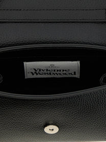 Vivienne Westwood Hazel Small Shoulder Bag Black, view 4