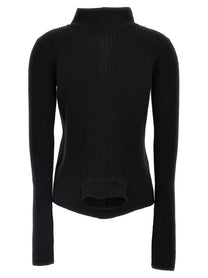 Rick Owens Headon Dbl Sweater Black