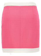 Moschino Heart Buttons Skirt Blue, view 2