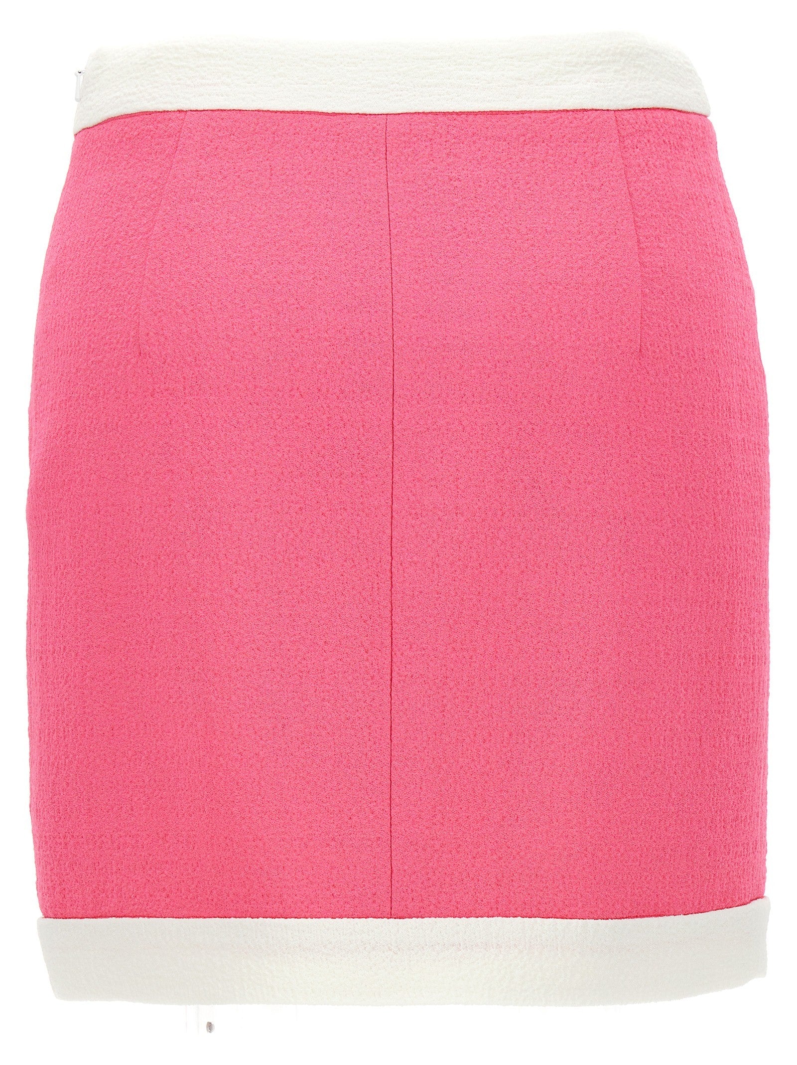 Moschino Heart Buttons Skirt Blue