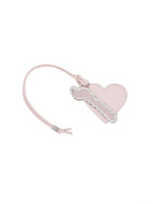 Ganni Women's Heart Mirror Keychain Blue