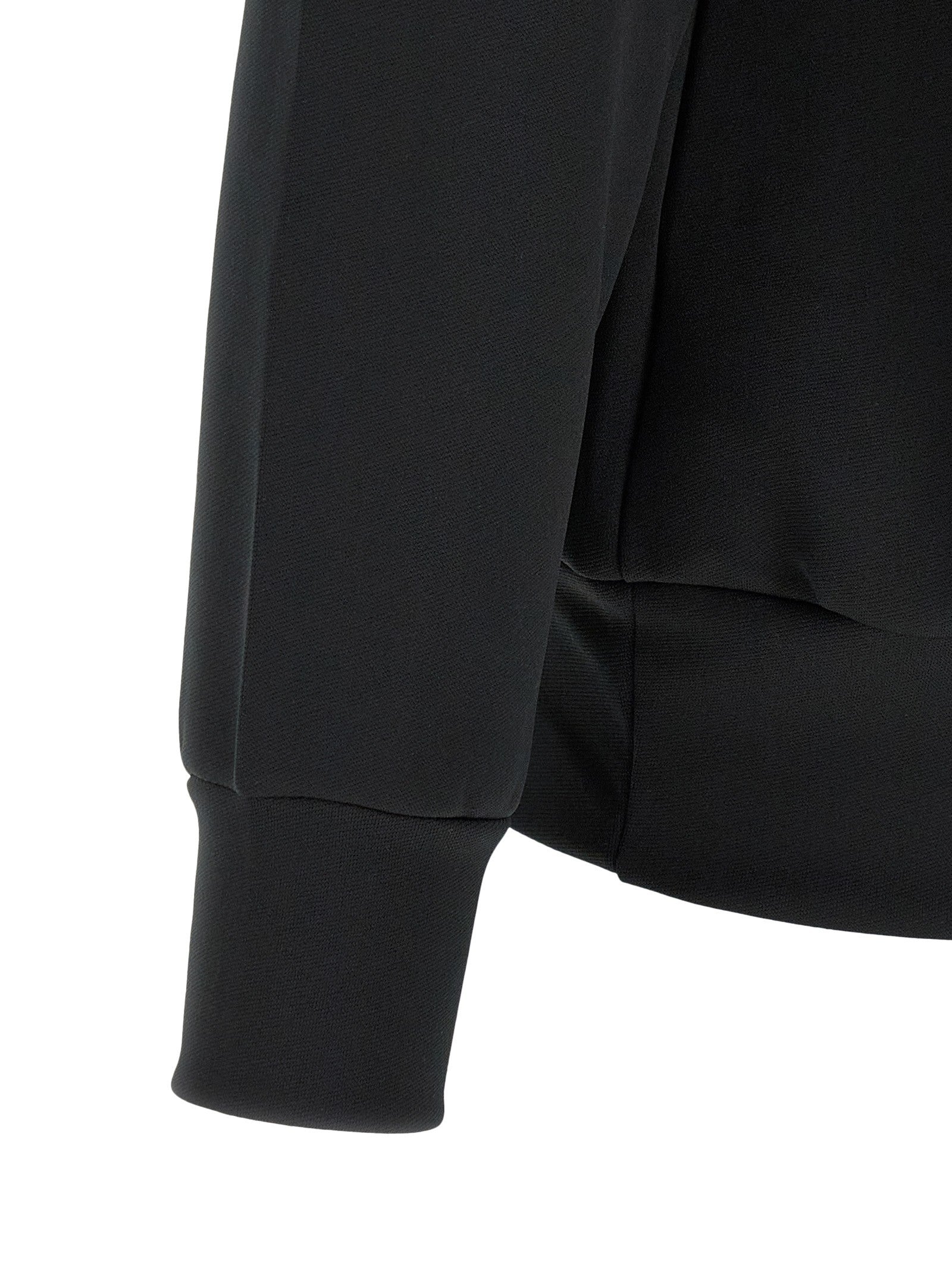 Comme Des Garcons Play Heart Patch Hoodie Black
