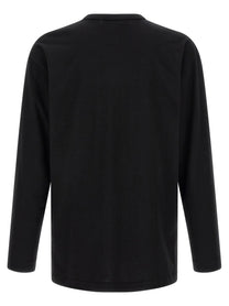 Comme Des Garcons Play Heart Patch Long Sleeve Shirt Black