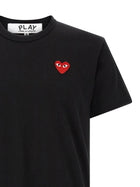 Comme Des Garcons Play Heart Patch Shirt Black, view 3