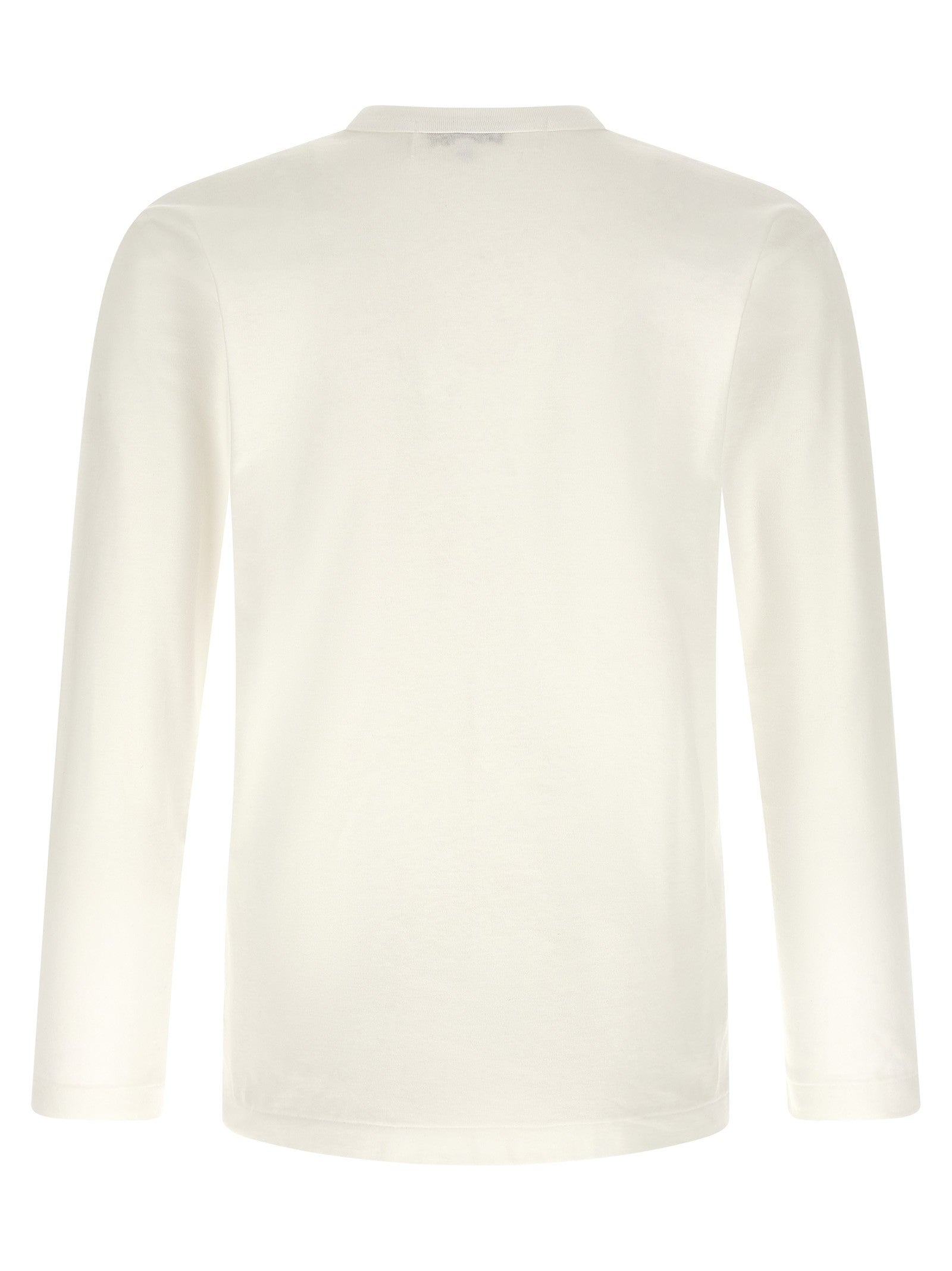 Comme Des Garcons Play Heart Patch Shirt White