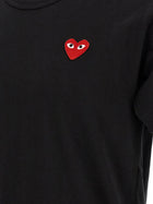 Comme Des Garcons Play Heart Patch Shirt Black, view 4
