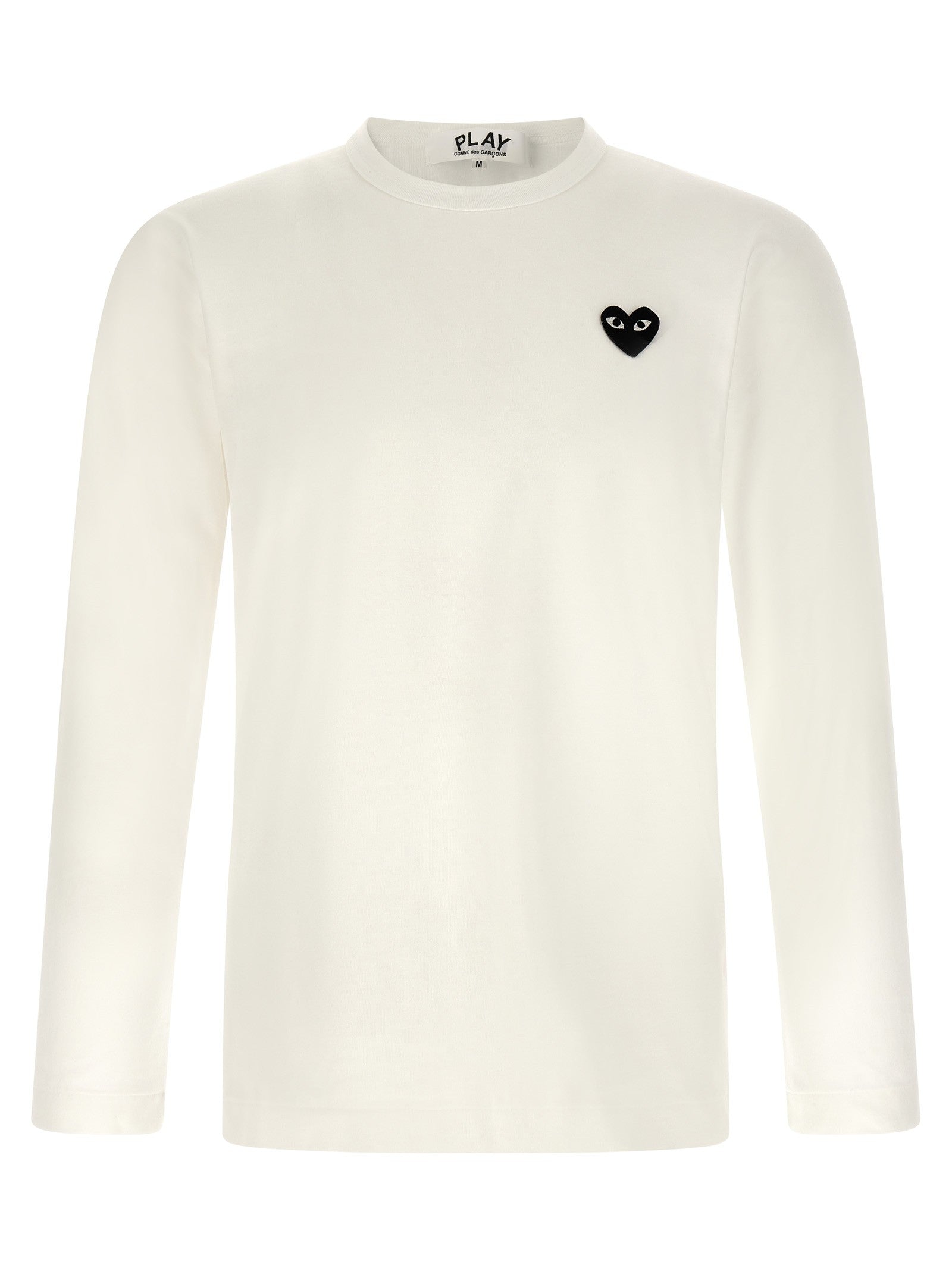 Comme Des Garcons Play Heart Patch Shirt White