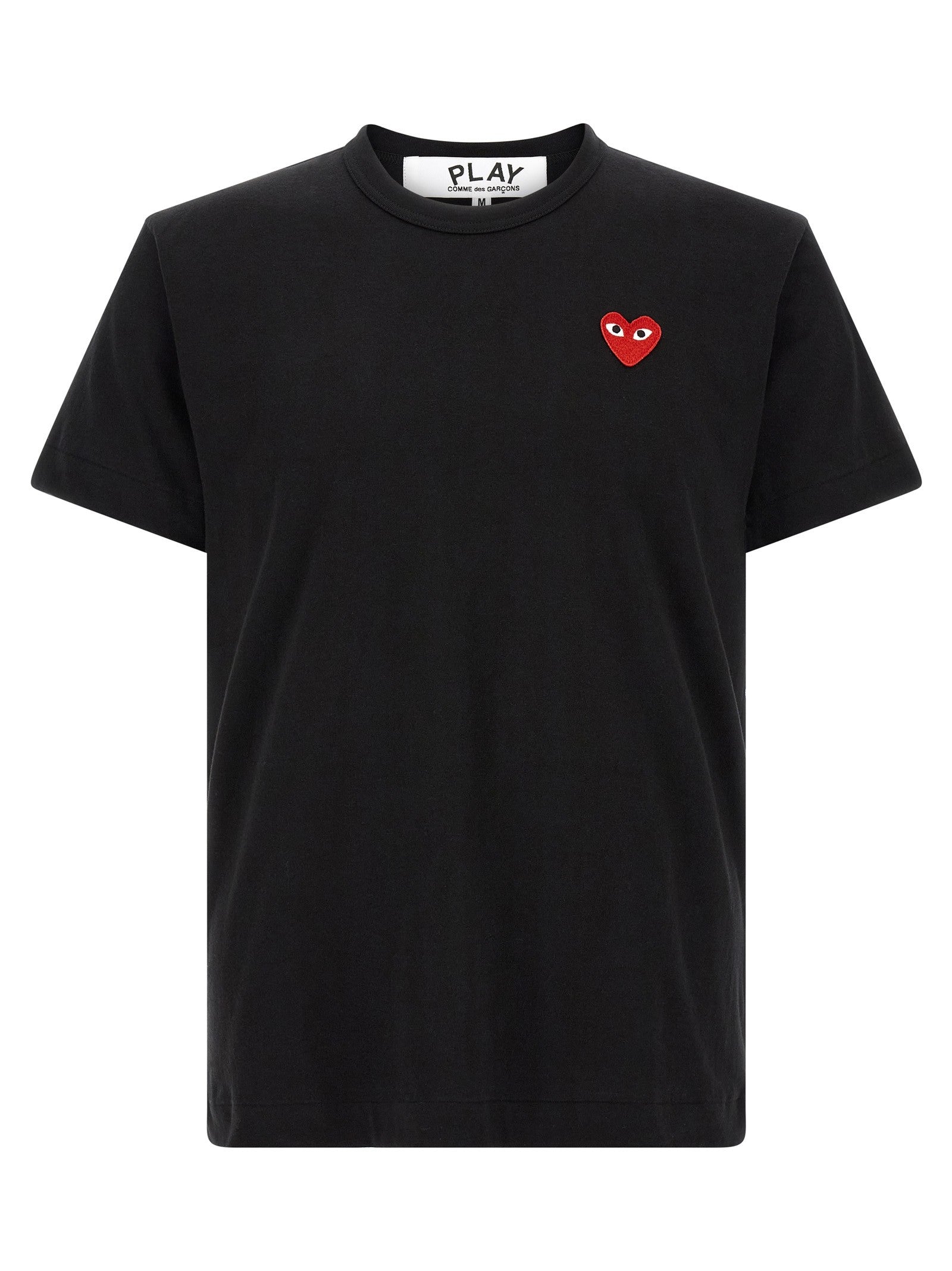 Comme Des Garcons Play Heart Patch Shirt Black