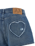 Moschino Heart Shorts Blue, view 4