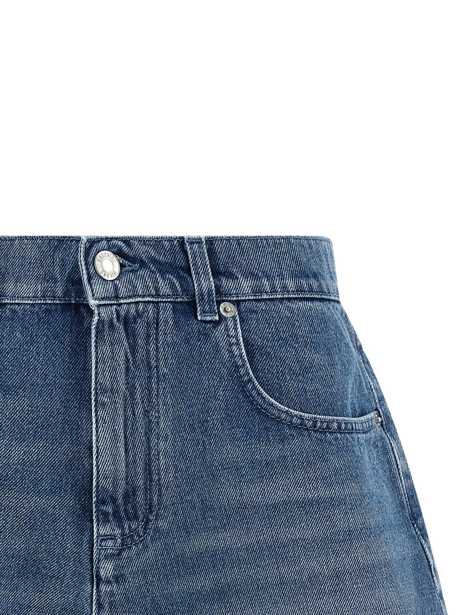 Moschino Heart Shorts Blue