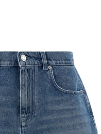 Moschino Heart Shorts Blue
