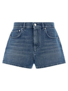 Moschino Heart Shorts Blue