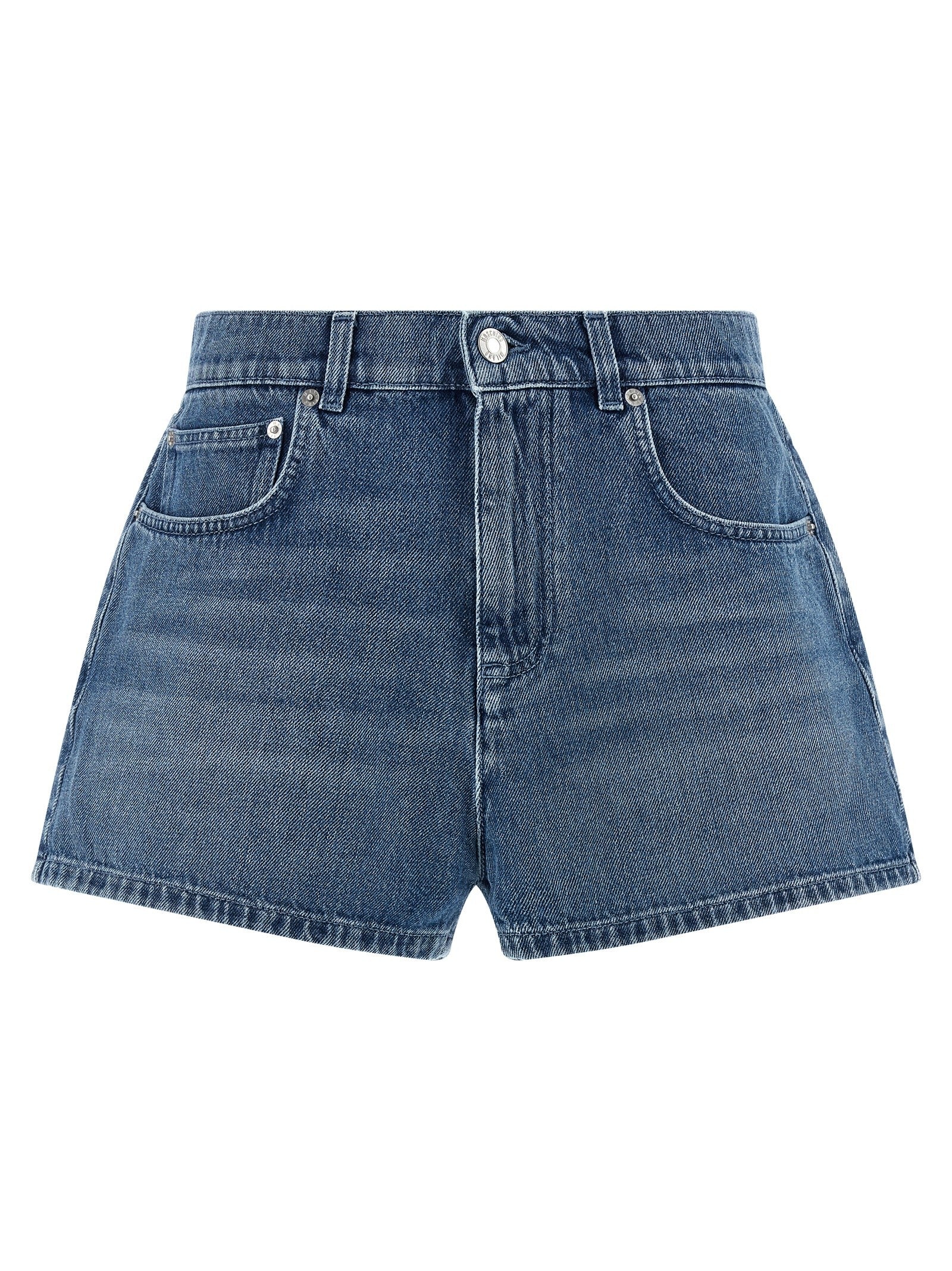 Moschino Heart Shorts Blue
