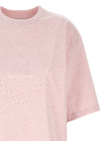 Ganni Heart Shirt Blue