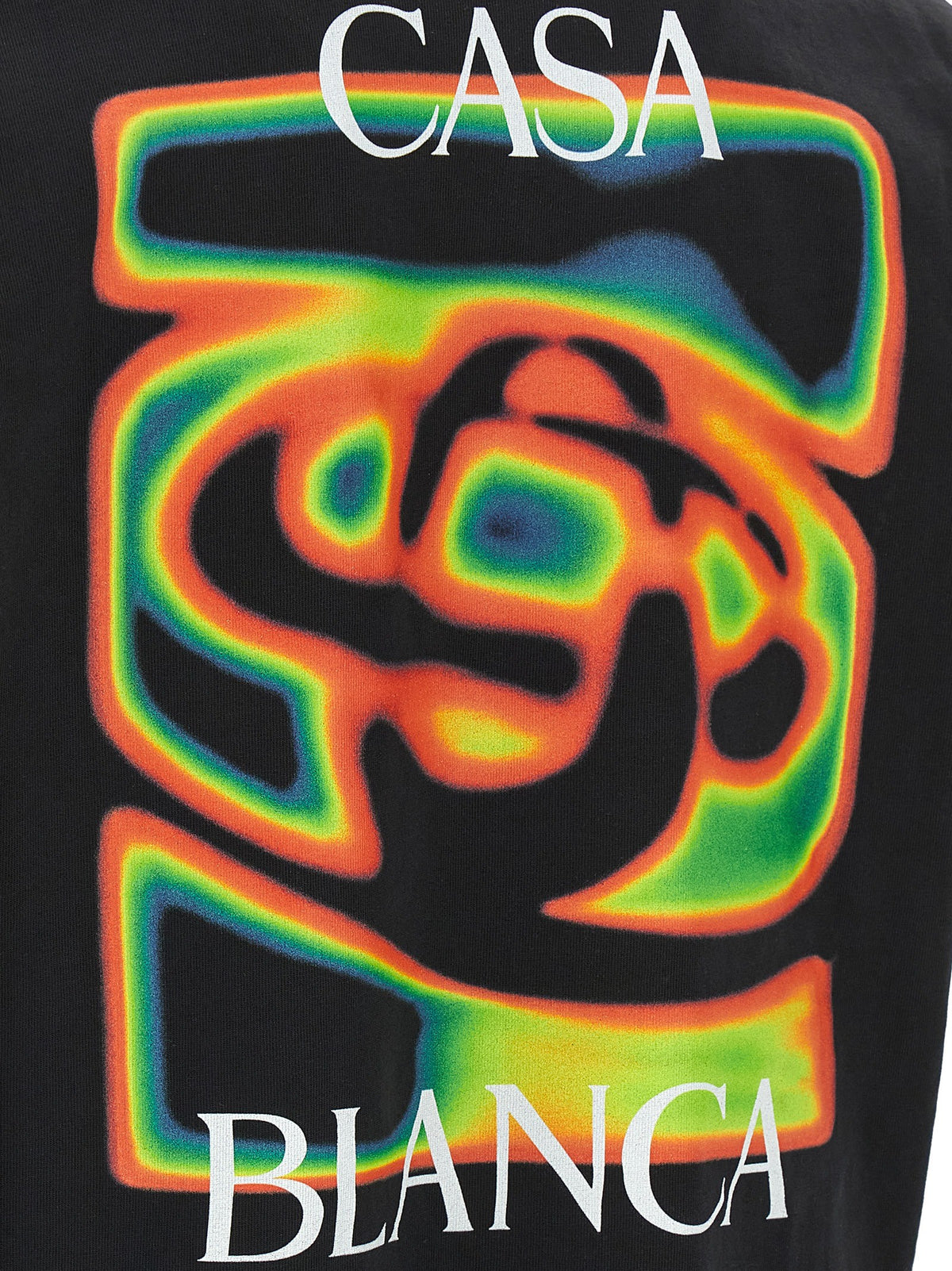 Casablanca Heat Map Shirt Black, view 4