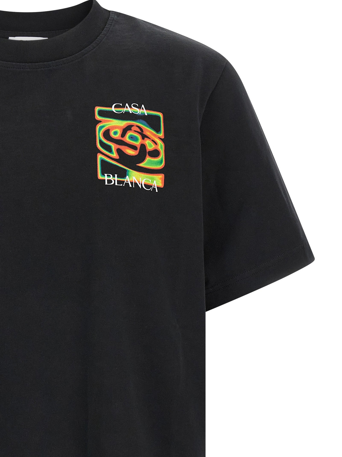 Casablanca Heat Map Shirt Black, view 3