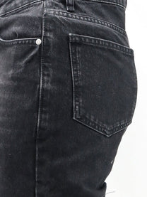 Represent Men's Heaton Black Denim Jeans Black
