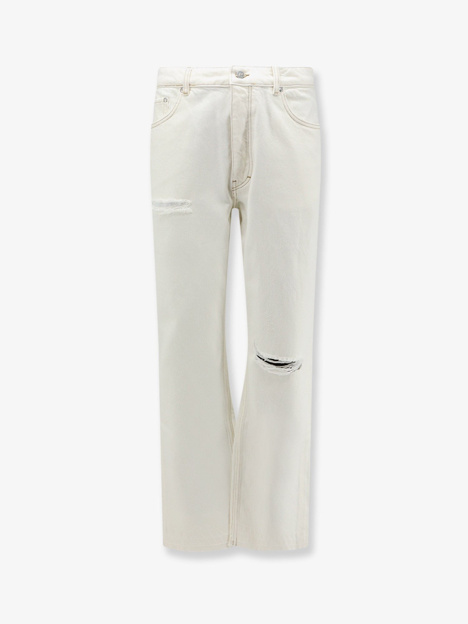 Represent Men's Heaton White Denim Jeans White