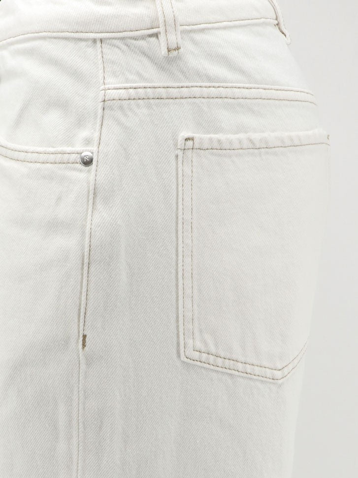 Represent Men's Heaton White Denim Jeans White