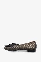 Heavenly Jelly Women's Nova Pvc Ballerinas Black, view 3
