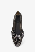 Heavenly Jelly Women's Nova Pvc Ballerinas Black, view 4