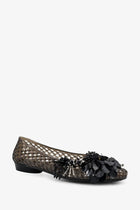 Heavenly Jelly Women's Pvc Ballerinas Black, view 2