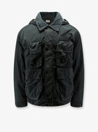C.P. Company Men's Heavy Chrome Goggle Jacket RAVEN