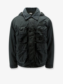 C.P. Company Men's Heavy Chrome Goggle Jacket RAVEN