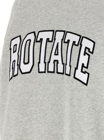 ROTATE Birger Christensen Heavy Sweat Sweatshirt Grey