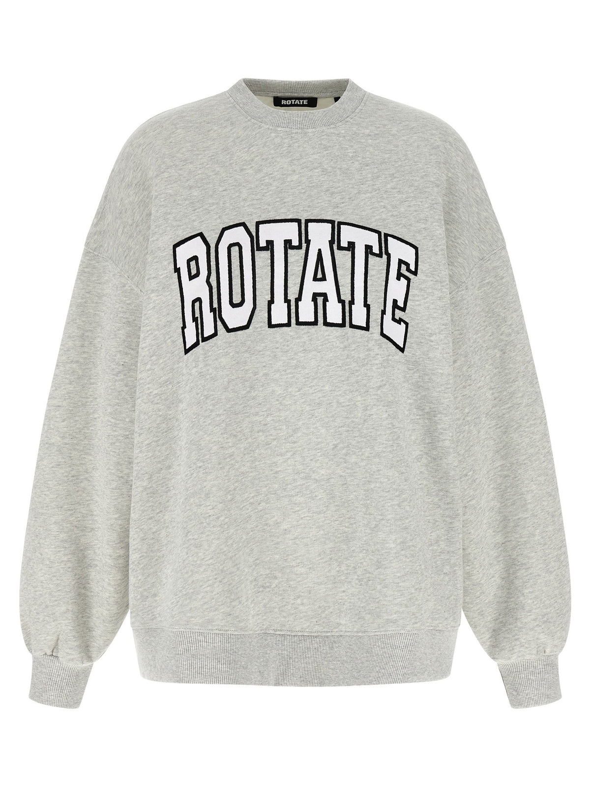 ROTATE Birger Christensen Heavy Sweat Sweatshirt Grey