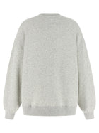 ROTATE Birger Christensen Heavy Sweat Sweatshirt Grey