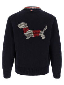 Thom Browne Hector Cardigan Blue