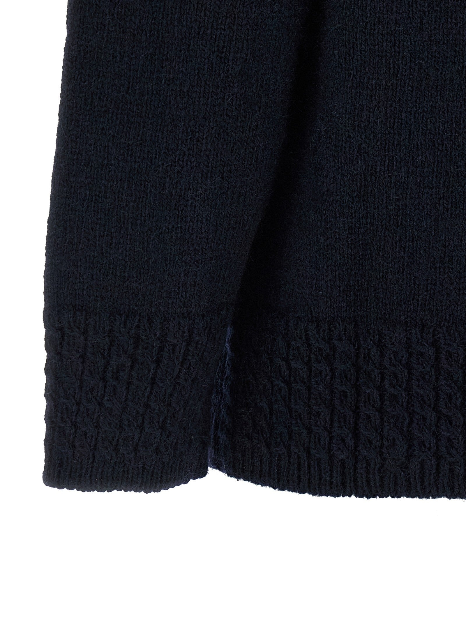 Thom Browne Hector Intarsia Cardigan Blue