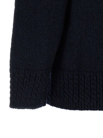 Thom Browne Hector Intarsia Cardigan Blue
