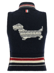 Thom Browne Hector Vest Blue