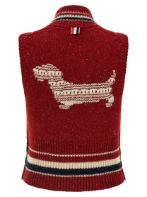 Thom Browne Hector Vest Red