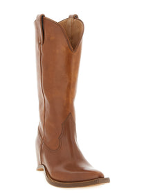 Maison Margiela Heel Less Boots Brown