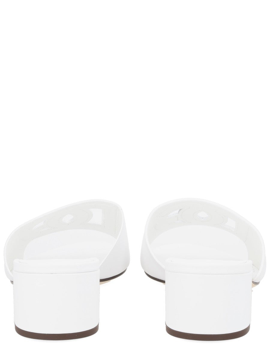 Dolce &amp; Gabbana Women's Heeled Sandal White