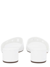 Dolce &amp; Gabbana Women's Heeled Sandal White