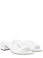 Dolce &amp; Gabbana Women's Heeled Sandal White, view 2