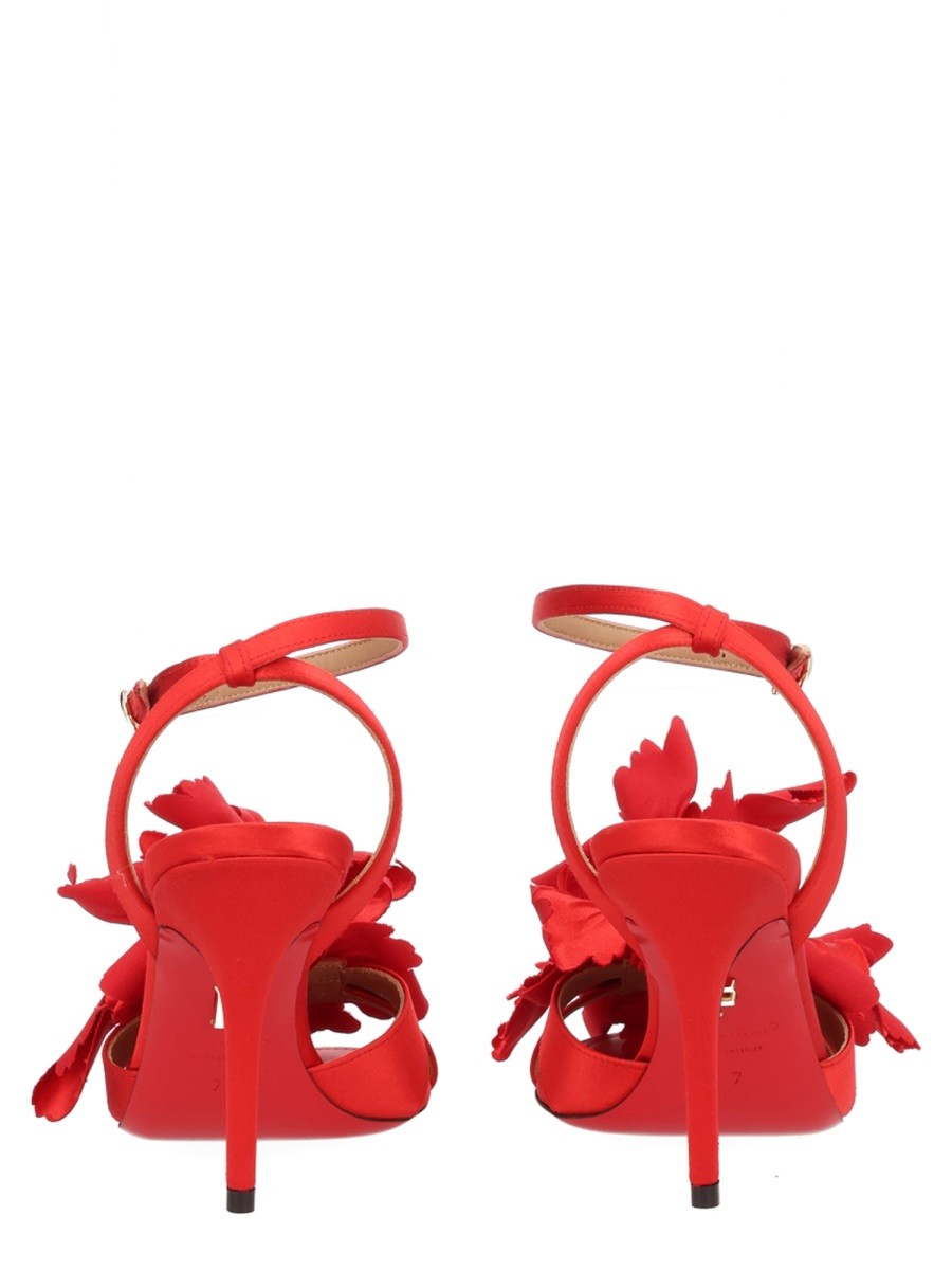 Ferragamo Women's Heeled Sandal Red, view 4